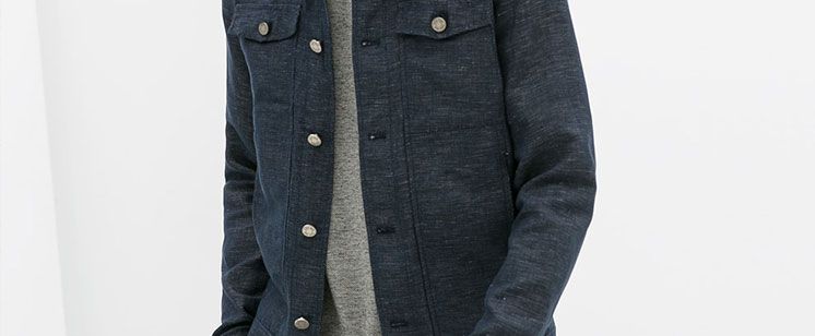Velour Jacket with Pouch Pocket